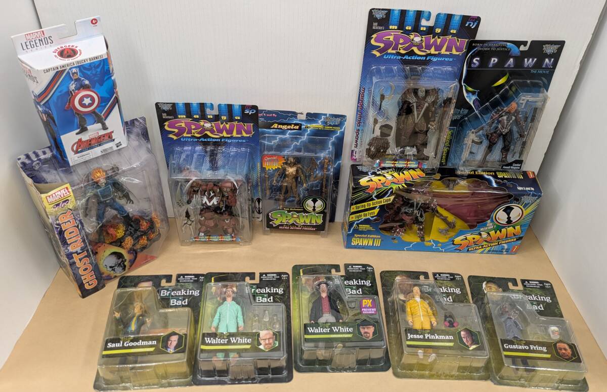 ◎D736/アメコミ 海外ドラマ 関連フィギュアまとめ パッケージ傷み大小あり ※1点を除き未開封まとめ拍卖