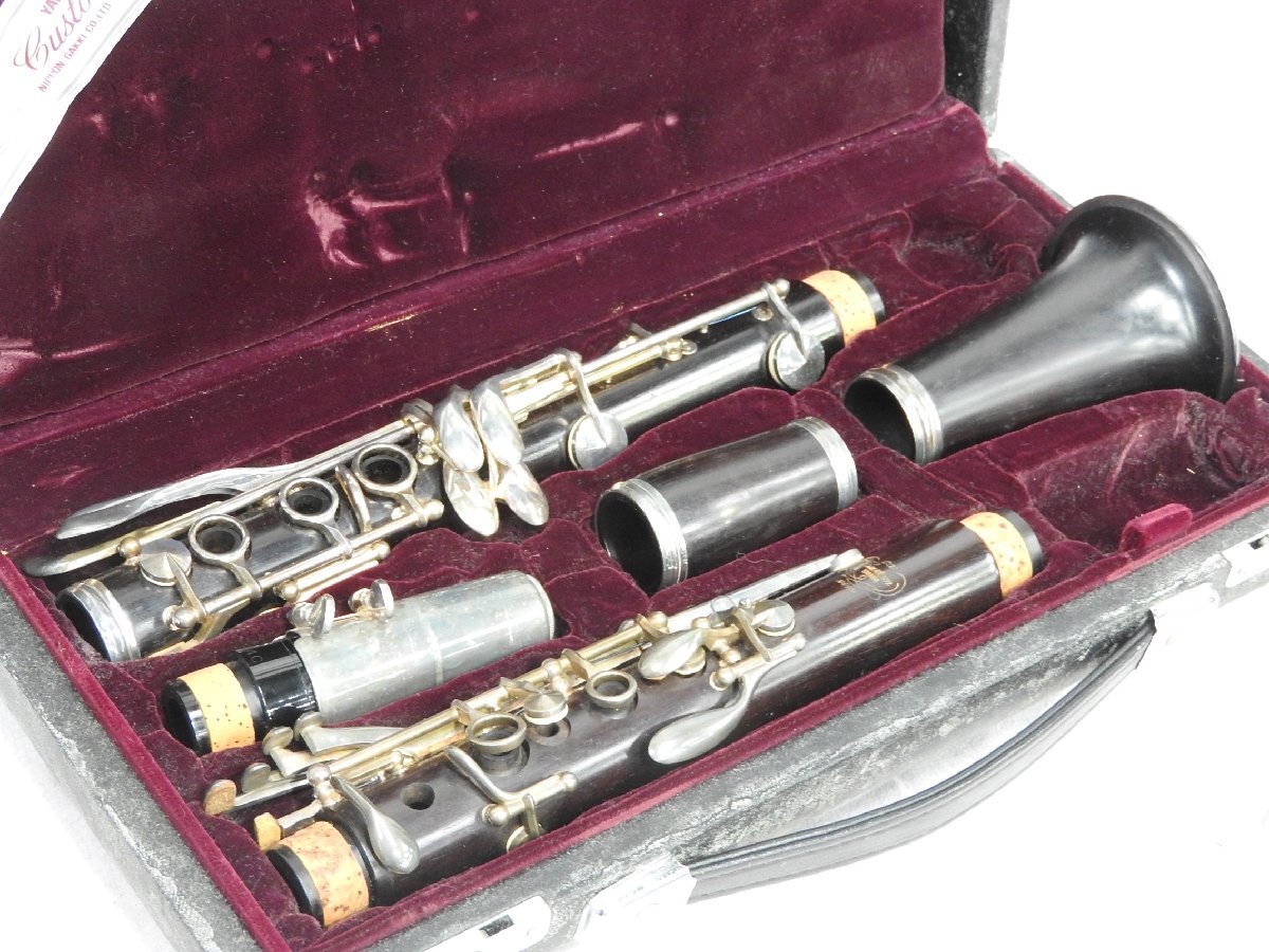 【C】YAMAHA CX Custom クラリネット #002247 ヤマハ 059916拍卖