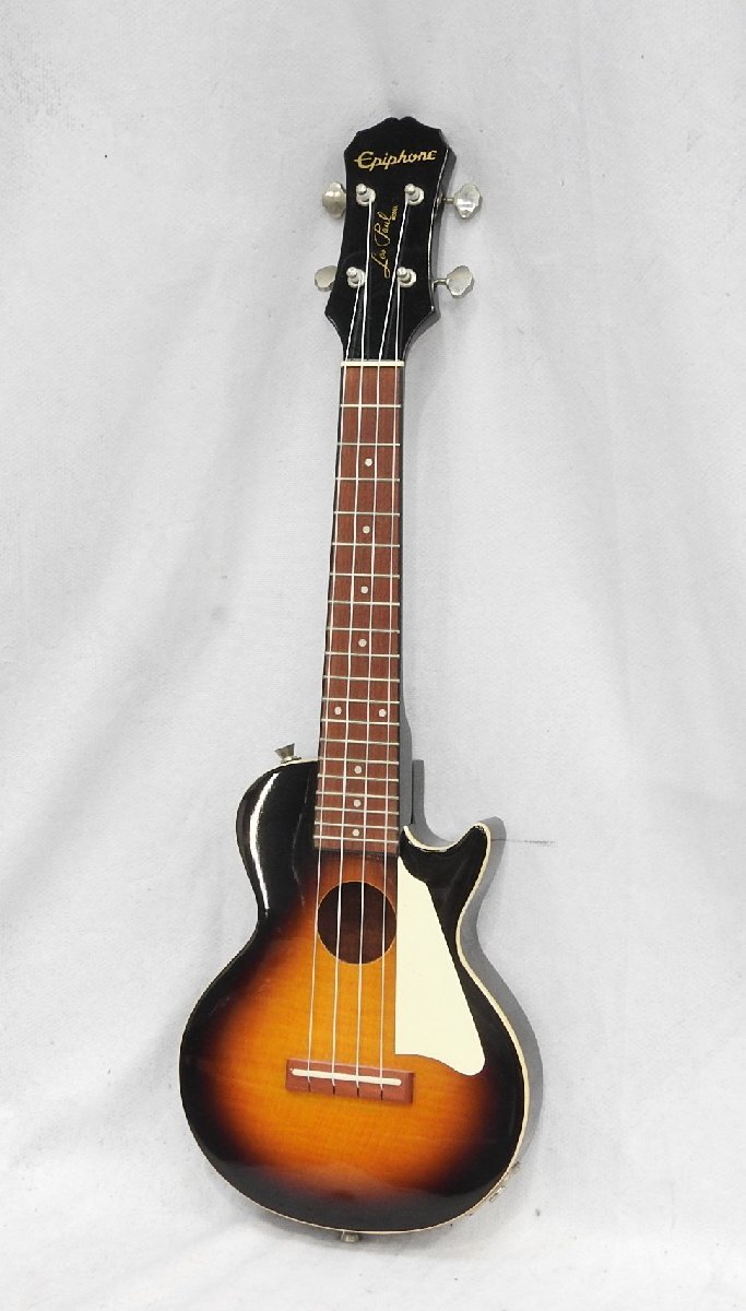 【C】Epiphone Lespaulタイプ エレキウクレレ #21031305177 エピフォン 059744拍卖