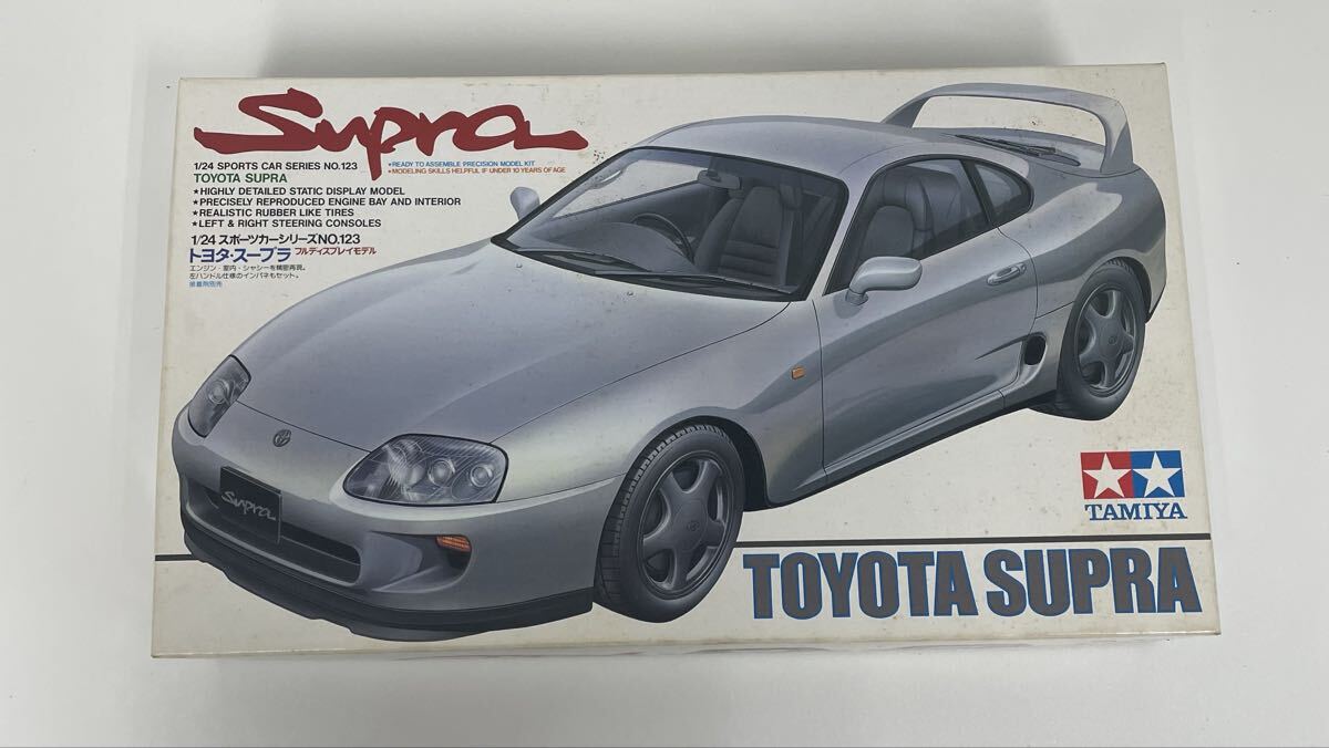 【B16-9】★TOMIYA トミヤ プラモデル レトロ TOYOTA SUPRA 未組立品★拍卖