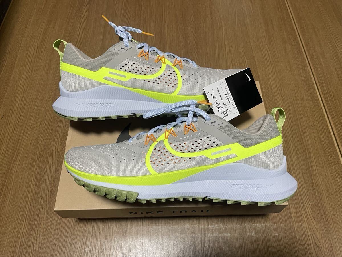 ナイキ リアクト ペガサス トレイル 4 NIKE React Pegasus Trail 4 ライトアイアンオール/コブルストーン/フットボールグレー DJ6158-002拍卖