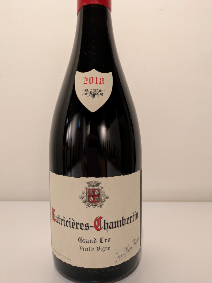 2018 フーリエ ラトリシエール シャンベルタン グラン クリュ拍卖