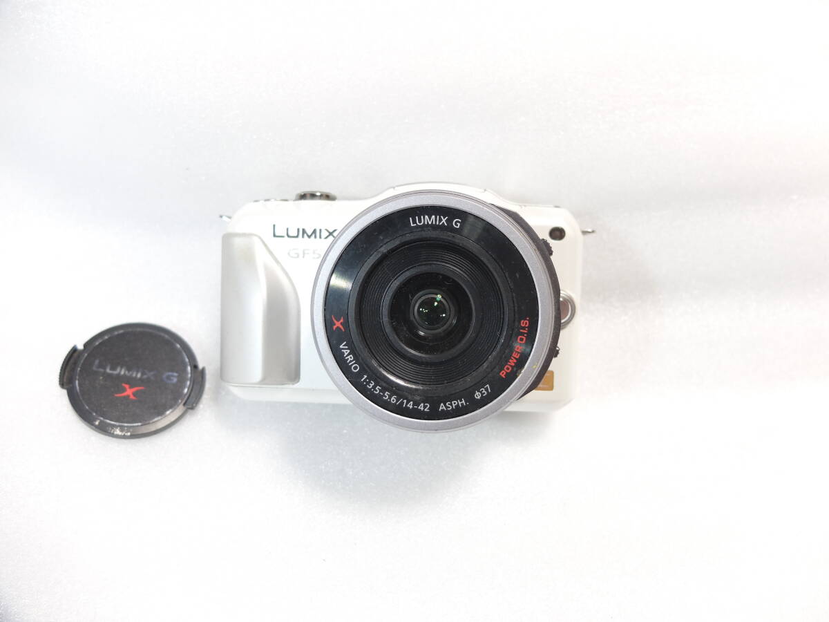 PANASONICパナソニック LUMIX GF5ボディ+レンズ 中古難有ジャンク品 拍卖