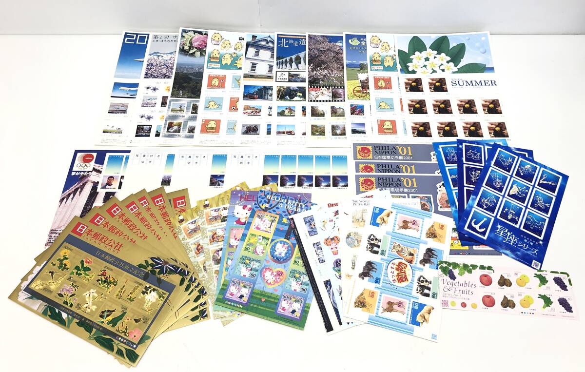 1円~ 未使用 保管品 シール切手 切手シール 大量おまとめ 80円×10枚 シート 合計38枚 額面30400円 コレクター放出品 切手 記念切手 ⑤拍卖
