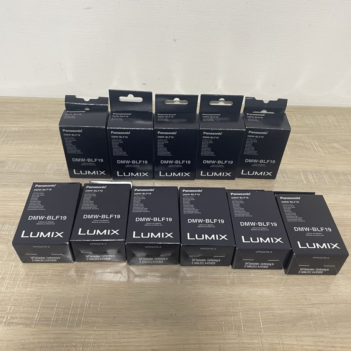 ★未開封品★ Panasonic パナソニック DMW-BLF19 純正 バッテリーパック 11個セット LUMIX DC-G9/DC-GH5/DMC-GH4対応拍卖