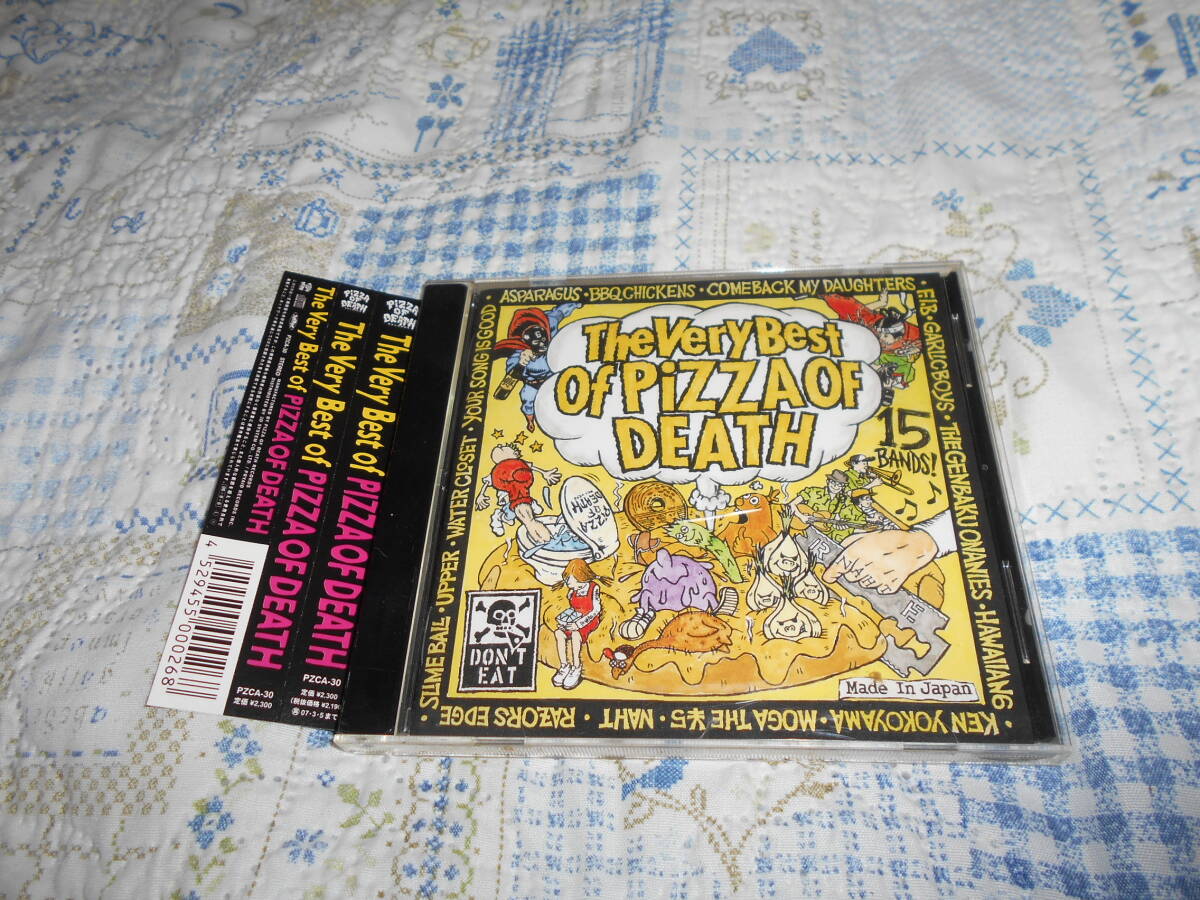 送料無料! CD The Very Best of PIZZA OF DEATH ピザ・オブ・デス ステッカー付拍卖