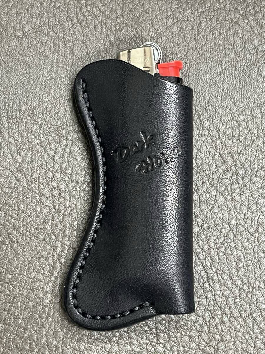 手づくり「ライターケース」サドルブラック拍卖