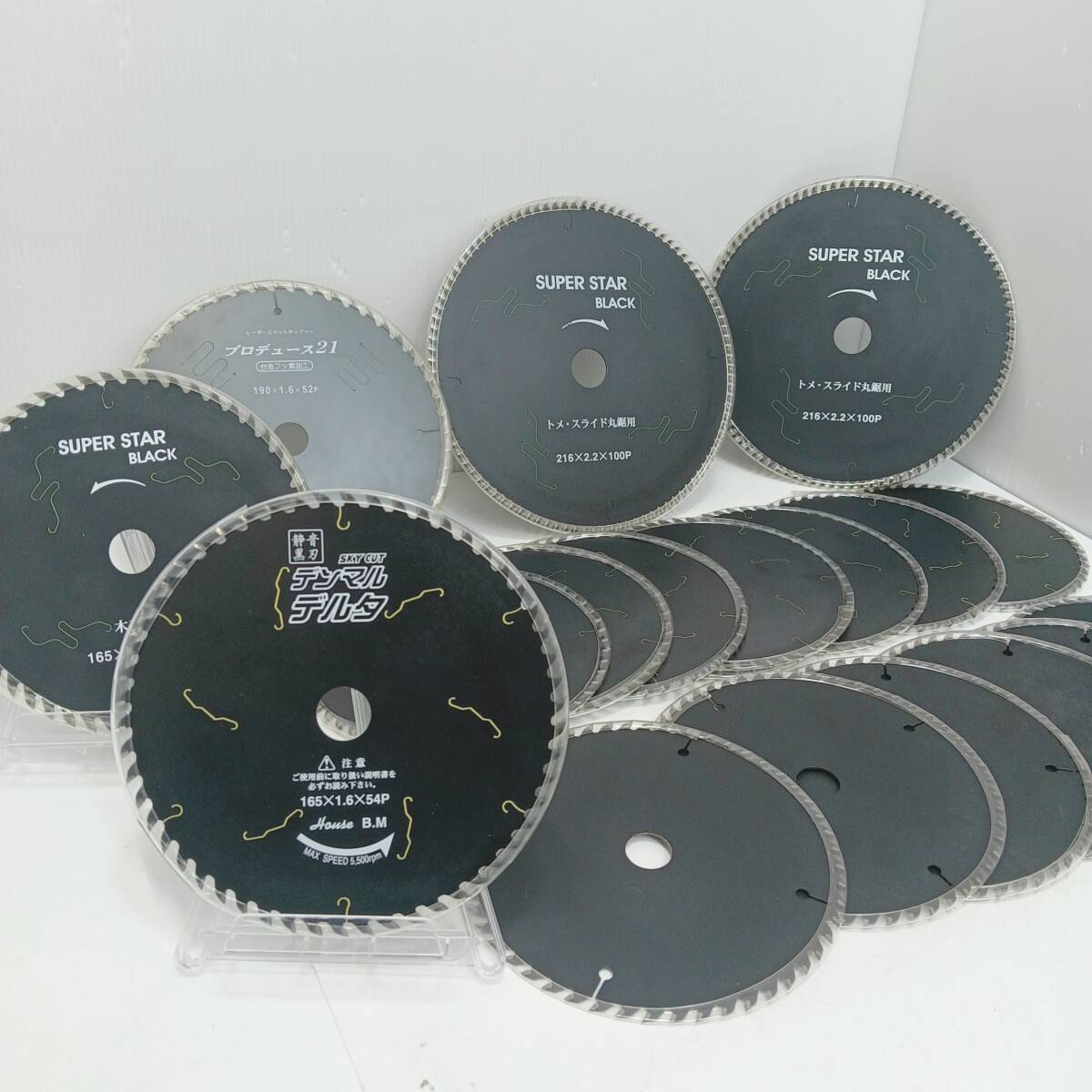 12k6625c3z 未使用 計20点 電動マルノコ用チップソー デンマルデルタ スライド丸ノコ ハウスB.M 165×1.6×54P まとめ 切断機 拍卖