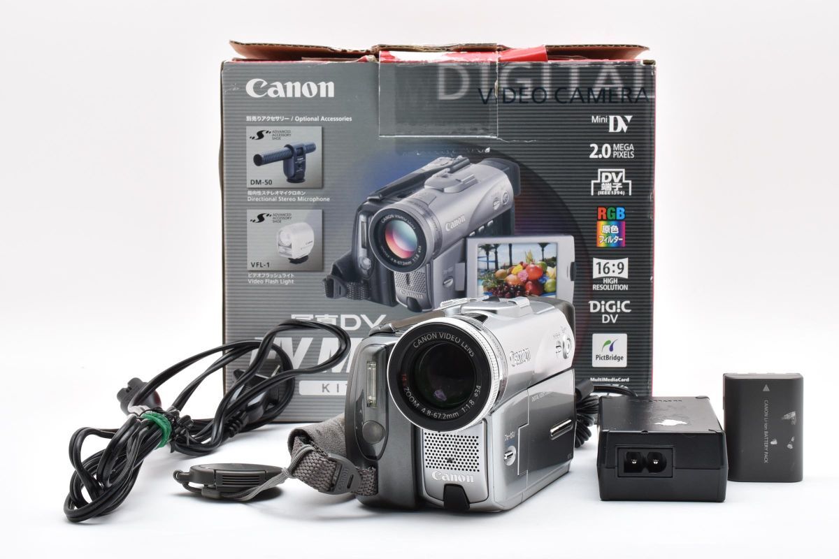 Canon FV M20 KIT デジタルビデオカメラ(2708837拍卖