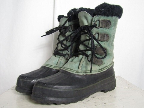カナダ製 SOREL ソレル ALPINE スノーブーツ グリーン 7 25cm拍卖