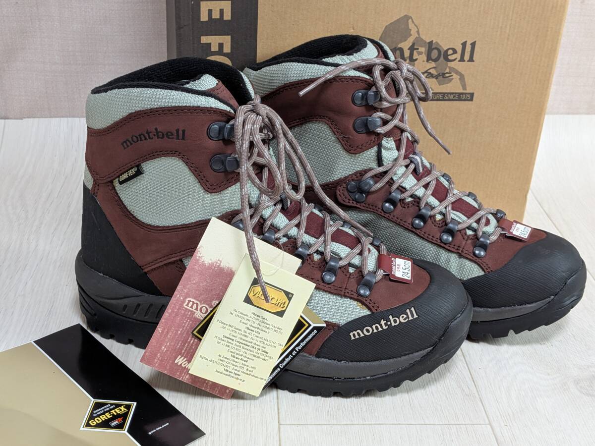 is-未使用品 モンベル 1129217 サイズ 24.5㎝ GORE-TEX ツオロミー ブーツ 登山シューズ レディース mont-bell 拍卖