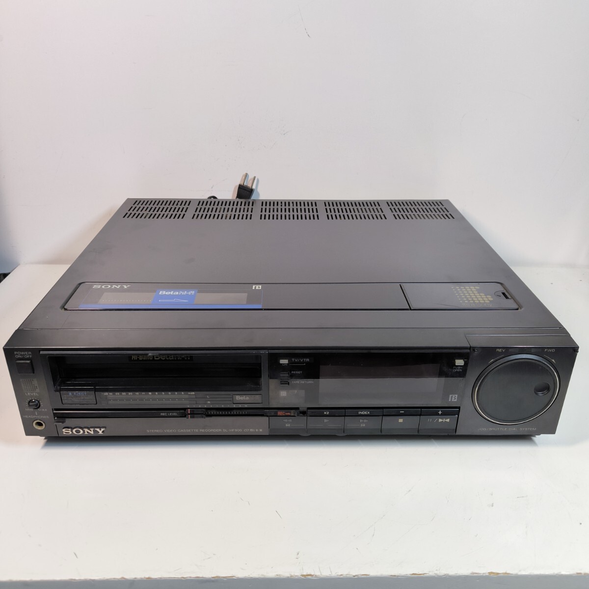 SONY SL-HF900 ベータ ビデオデッキ 再生確認済み ベータデッキ ソニー拍卖