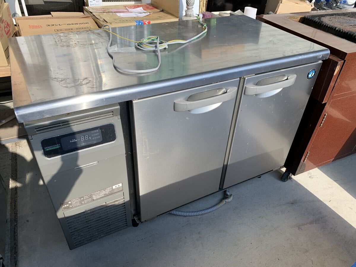 ホシザキ業務用テーブル形冷蔵庫☆RT-120SNG-1-ML☆2022年製☆台下冷蔵庫・コールドテーブル拍卖