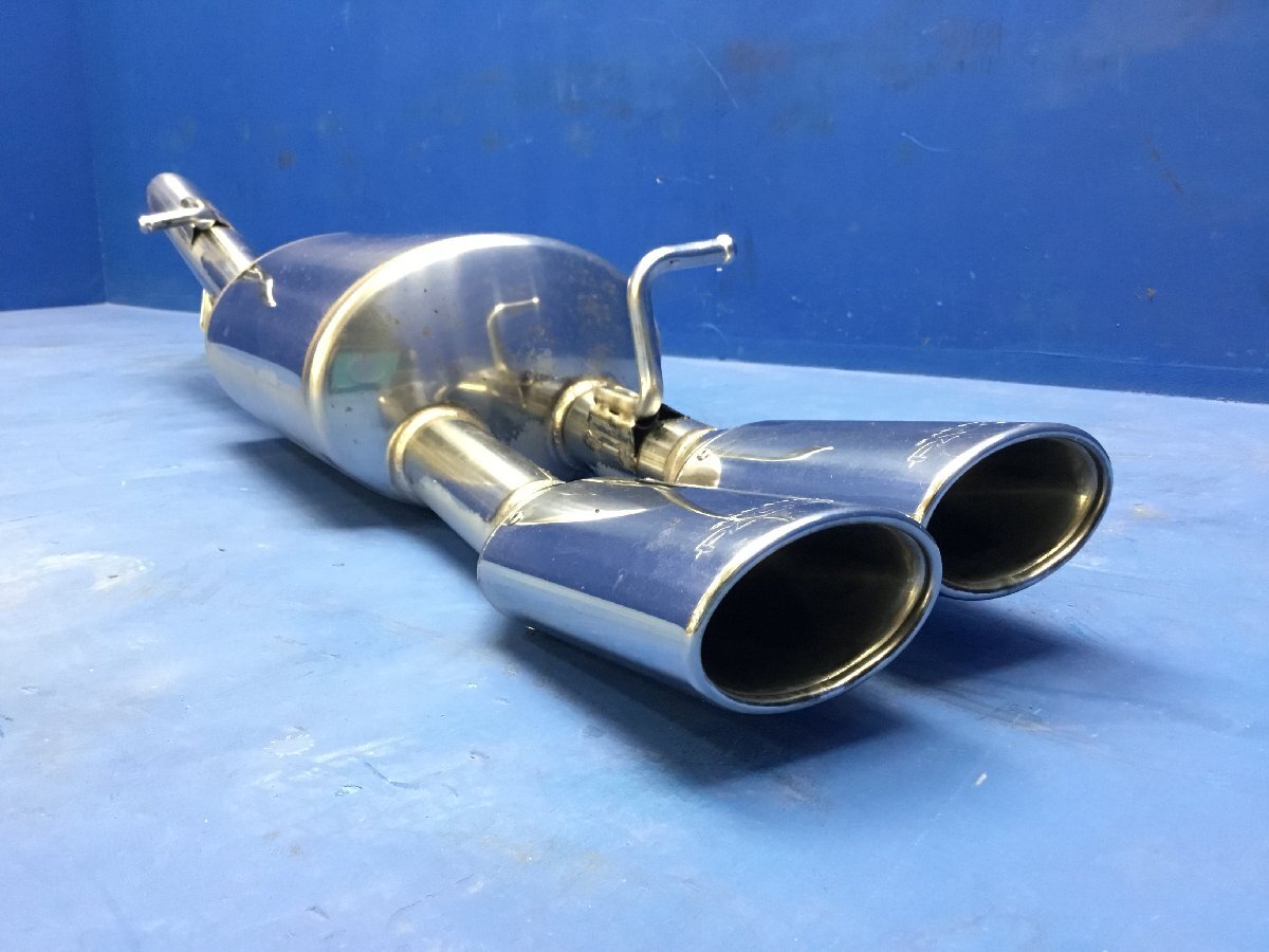 1円スタート! 売り切り! トヨタ ZVW30 プリウス 社外 ガナドール PASION リア マフラー JQR10101136 2502891 2L3-1 城拍卖