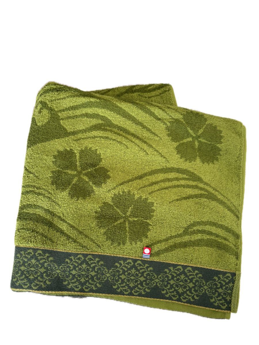 1円~今治タオル【新品】お茶カテキン抗菌防臭加工バスタオル 伊藤園拍卖