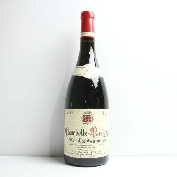 1円~FOURIER(フーリエ)シャンボール ミュジニー プルミエクリュ レ グリュアンシェール VV 2003 13.5% 750ml T25K170109拍卖