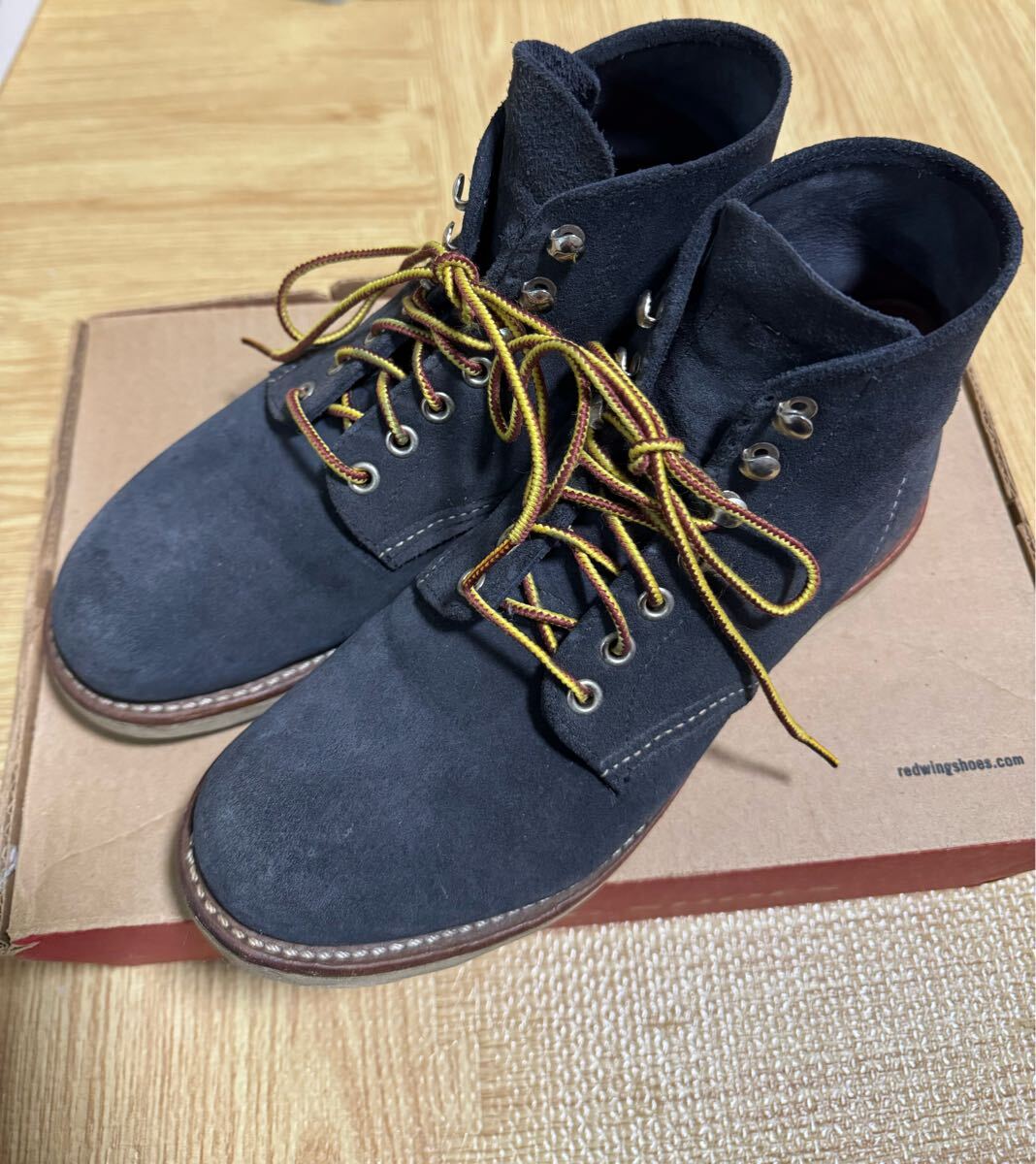 レッドウィング REDWING 8154 ラウンドトゥ us6.0 BEAMS ビームス別注 スエード拍卖