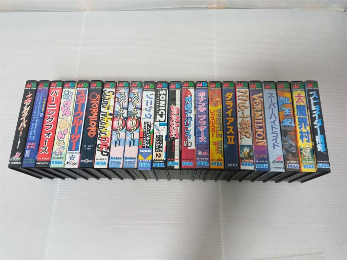 セガ メガドライブ ソフト 22本 SEGA MegaDrive MD拍卖