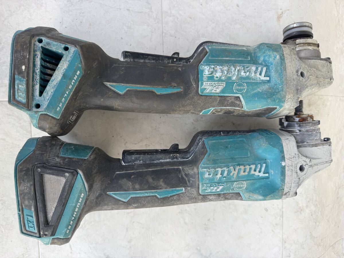 マキタ makita 充電式ディスクグラインダー GA408D★ジャンク★a1940拍卖