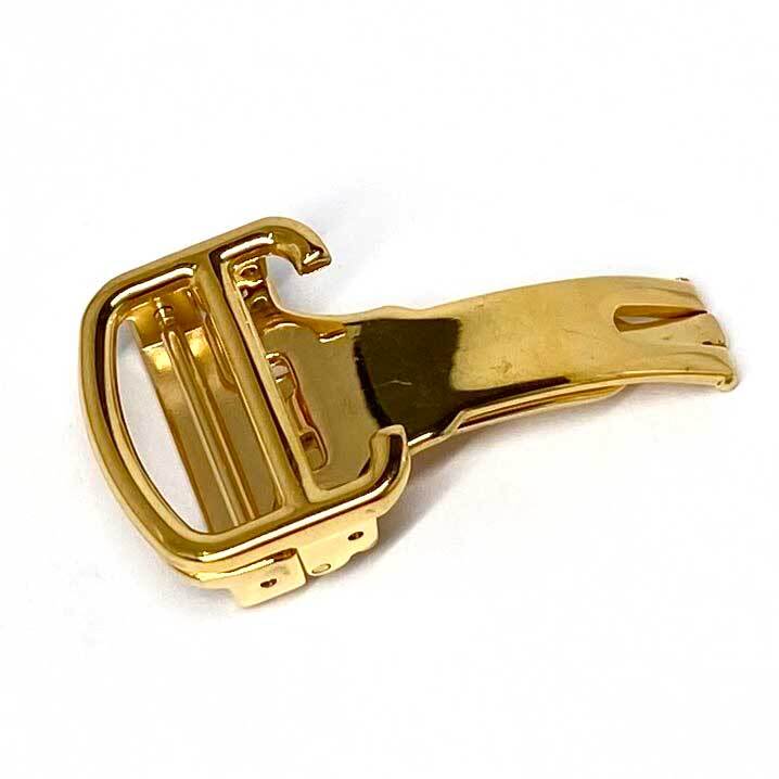 【新品・未使用】Cartier カルティエ 対応 Dバックル バックル 留め具 18mm イエローゴールド / 汎用 交換用 / BY-1127-YG18拍卖