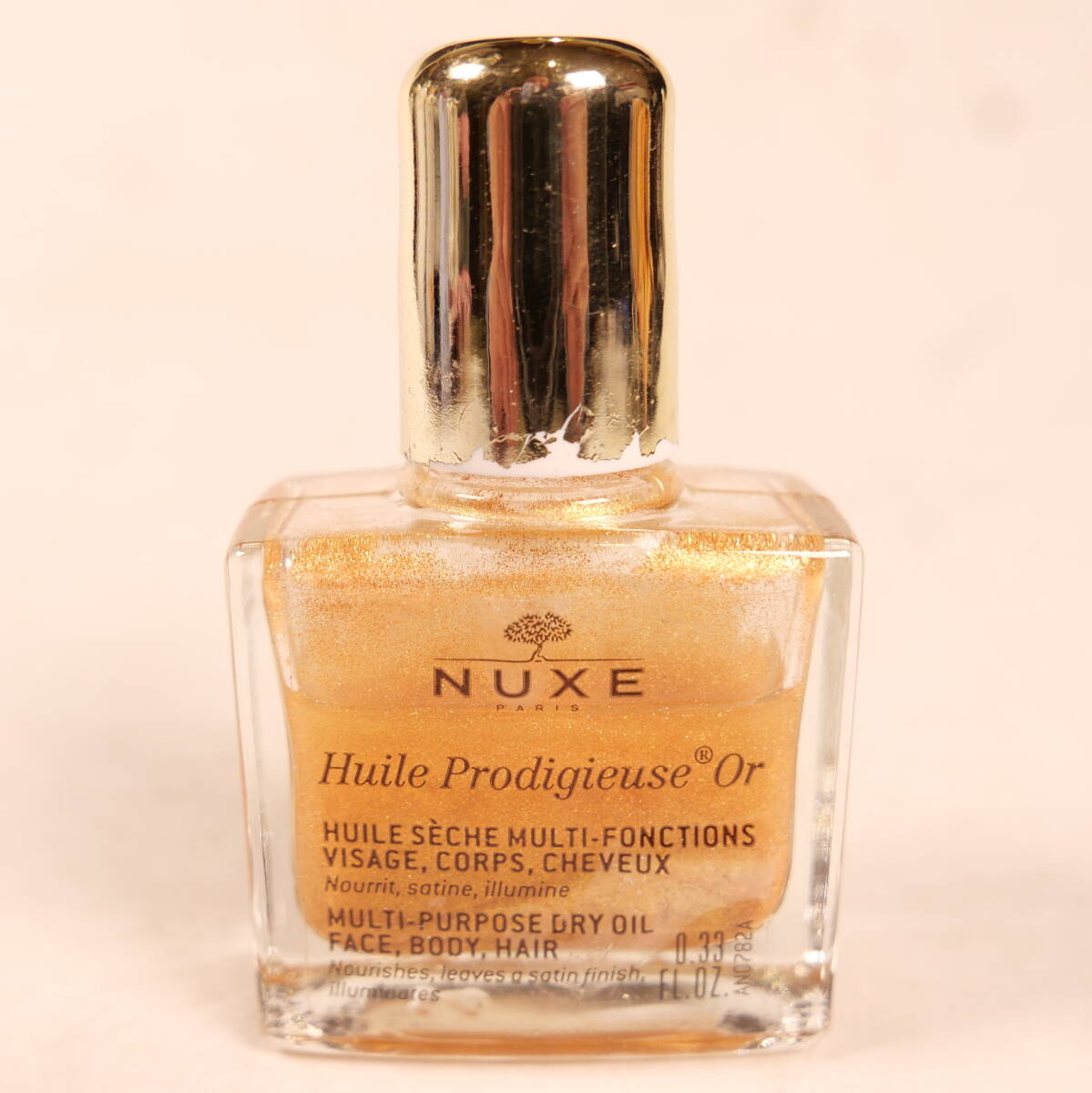 中古コスメ★NUXE プロディジュー ゴールド オイル 保湿オイル 顔・体・髪用 10mL拍卖