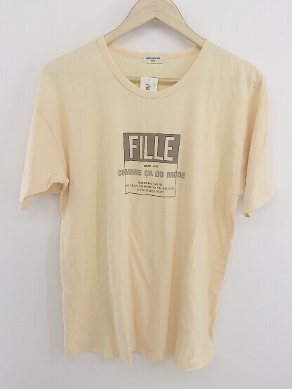 ◇ COMME CA DU MODE FILLE キッズ 子供服 半袖 Tシャツ カットソー ベージュ ブラウン レディース P拍卖