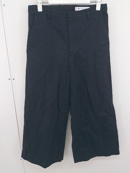 ◇ ROPE ETERNEL ロペ エターナル ワイド パンツ サイズ0 ネイビー レディース拍卖