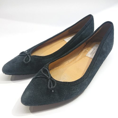 ◇ MACKINTOSH マッキントッシュ リボン パンプス サイズ 23 ブラック レディース E拍卖