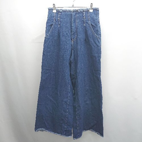 ◇ Θ PAGEBOY ページボーイ ALICIA デニム パンツ サイズ36 ブルー レディース E拍卖