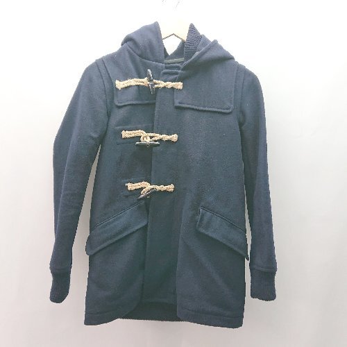 ◇ CIAOPANIC カジュアル 秋冬物 シンプル お出かけ 長袖 ダッフルコート サイズF ネイビー レディース E拍卖