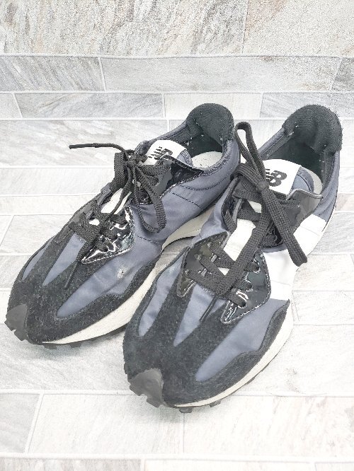 ◇ New Balance ニューバランス WS327SFC スニーカー シューズ サイズ24.5 ネイビー ブラック レディース P拍卖