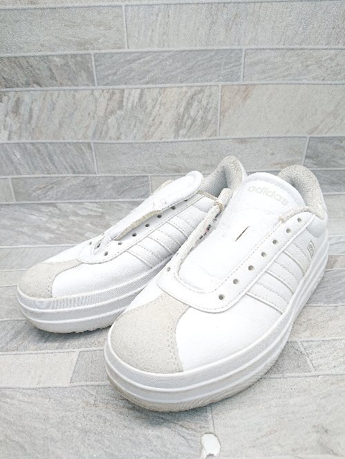 ◇ Θ adidas アディダス IH3082 スニーカー シューズ サイズ23.0cm ホワイト レディース E拍卖