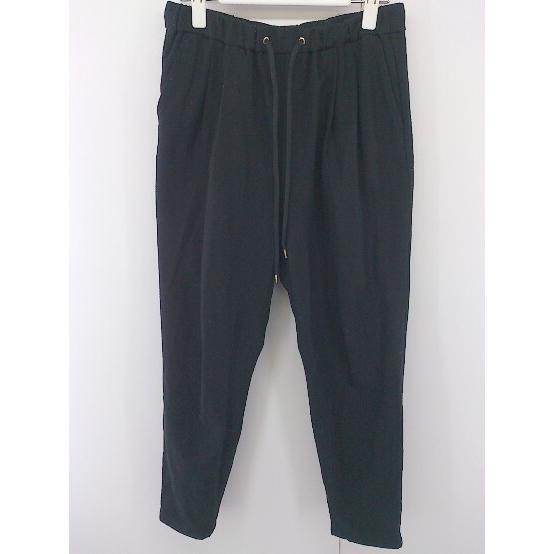 ◇ green label relaxing グリーンレーベルリラクシング UNITED ARROWS イージーパンツ サイズ40 ブラック レディース拍卖