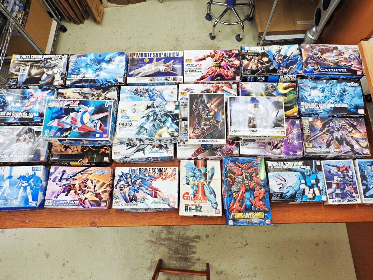 BANDAI バンダイ■機動戦士ガンダム ガンプラ 大量30箱まとめセット パーツ欠品等あり■ジャンク品「管理№KT1691」拍卖