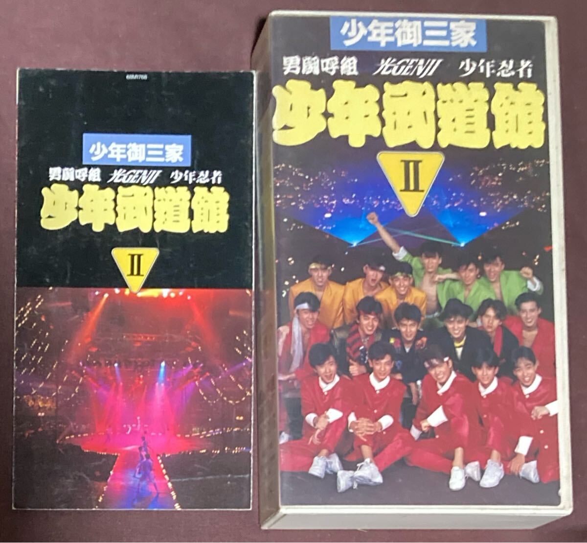 少年御三家(男闘呼組/光GENJI/少年忍者)【少年武道館Ⅱ】VHS拍卖