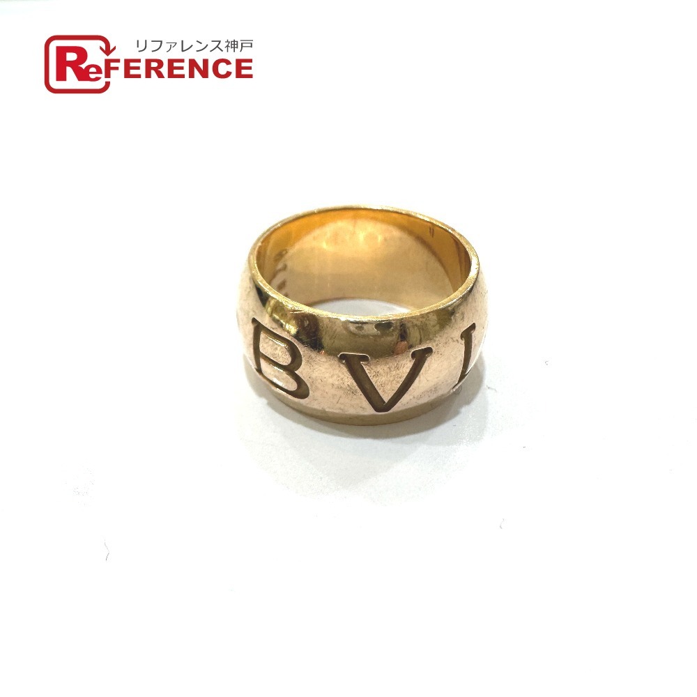BVLGARI ブルガリ K18PG モノロゴ アクセサリー リング・指輪 ピンクゴールド ゴールド レディース【中古】拍卖