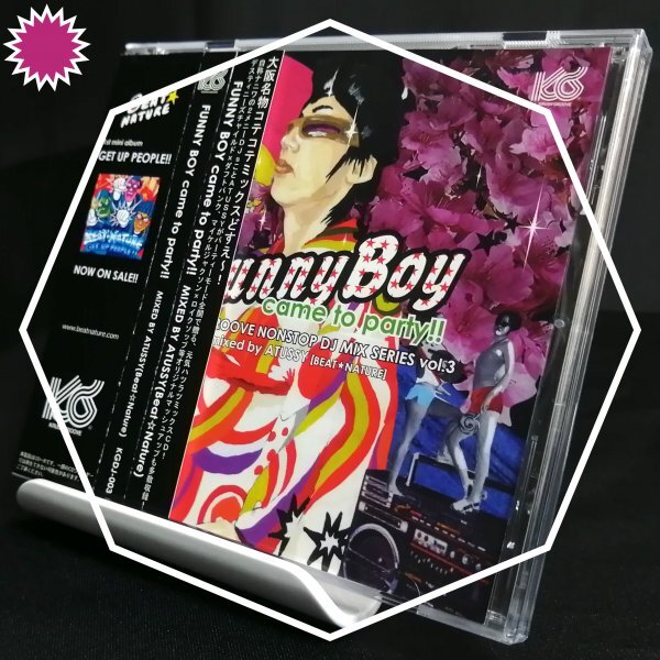 【自称ナニワの2many DJs!★3rd MIX CD】◆ATUSSY (BEAT☆NATURE)「KRUSH GROOVE NONSTOP DJ MIX ~ Funny Boy Came To Party!!」◆国内盤拍卖