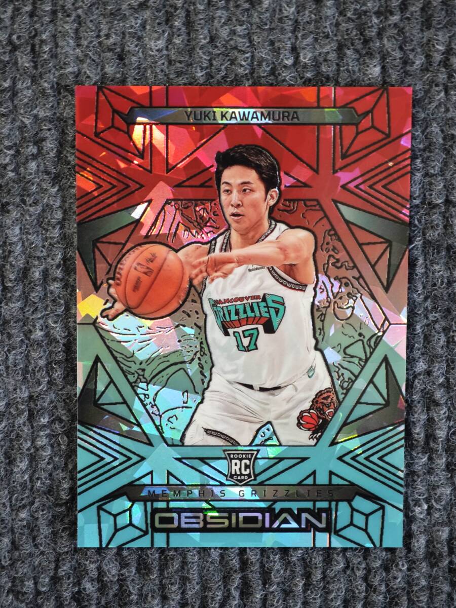 49枚限定 河村勇輝 2024-25 Panini Obsidian Base Electric Etch Fire And Ice Yuki Kawamura RC メンフィス・グリズリーズ拍卖
