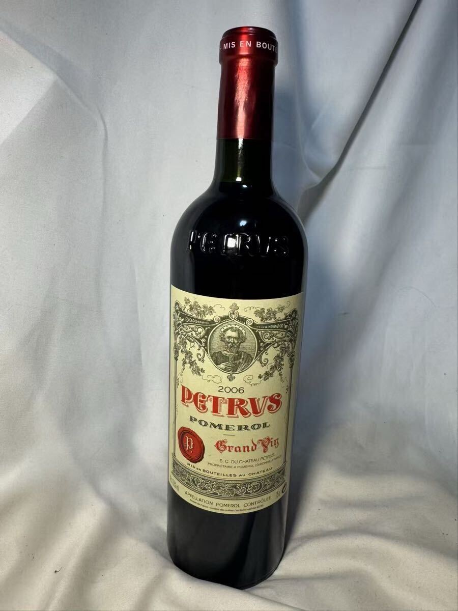 未開栓 2006 Chateau PETRUS Grand Vin Pomerol シャトー ペトリュス 750ml 13.5% 貴重 レア 赤ワイン セラー保管 拍卖