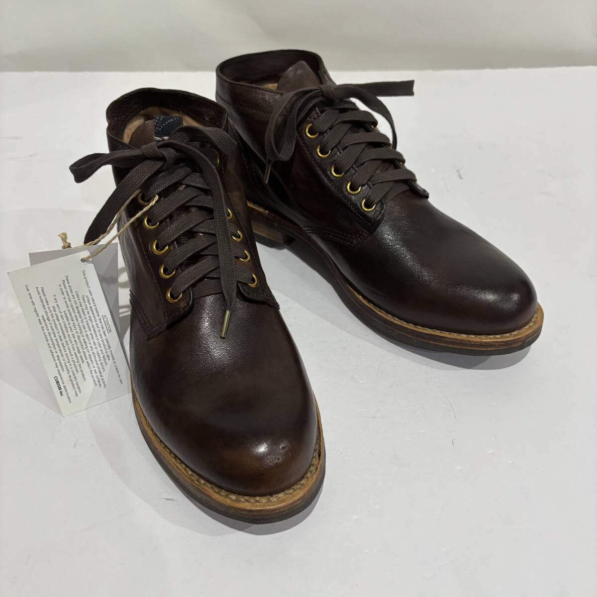 新品 visvim ICT限定 BRIGADIER BOOTS MID M8.5 加工 ブーツ Y-338174拍卖