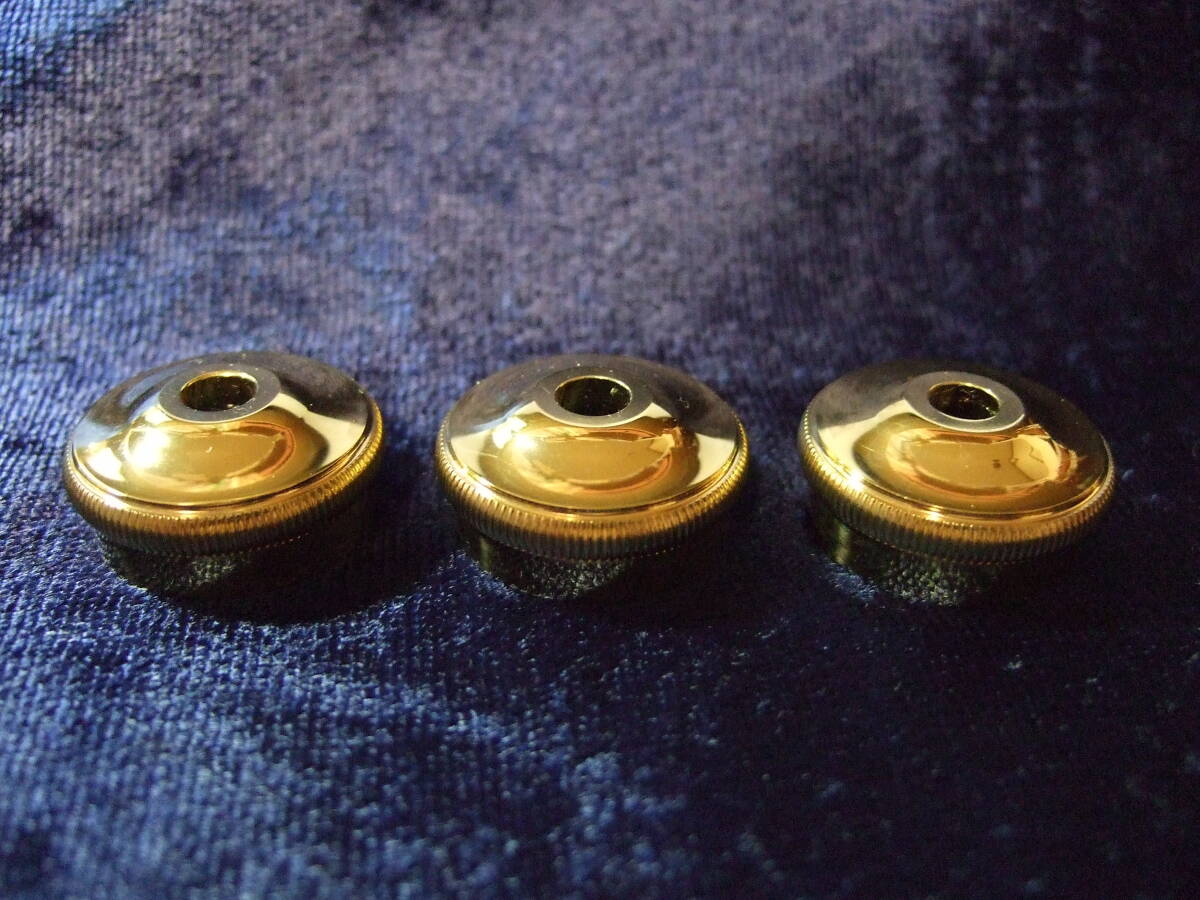 ★YAMAHA ヤマハ純正 トランペット用ヘビータイプボトムキャップ GP仕様 3ケセット 新品拍卖