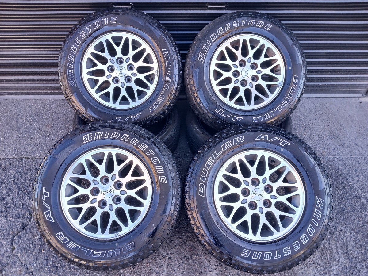 クライスラー JEEP 純正タイヤホイール4本セット拍卖