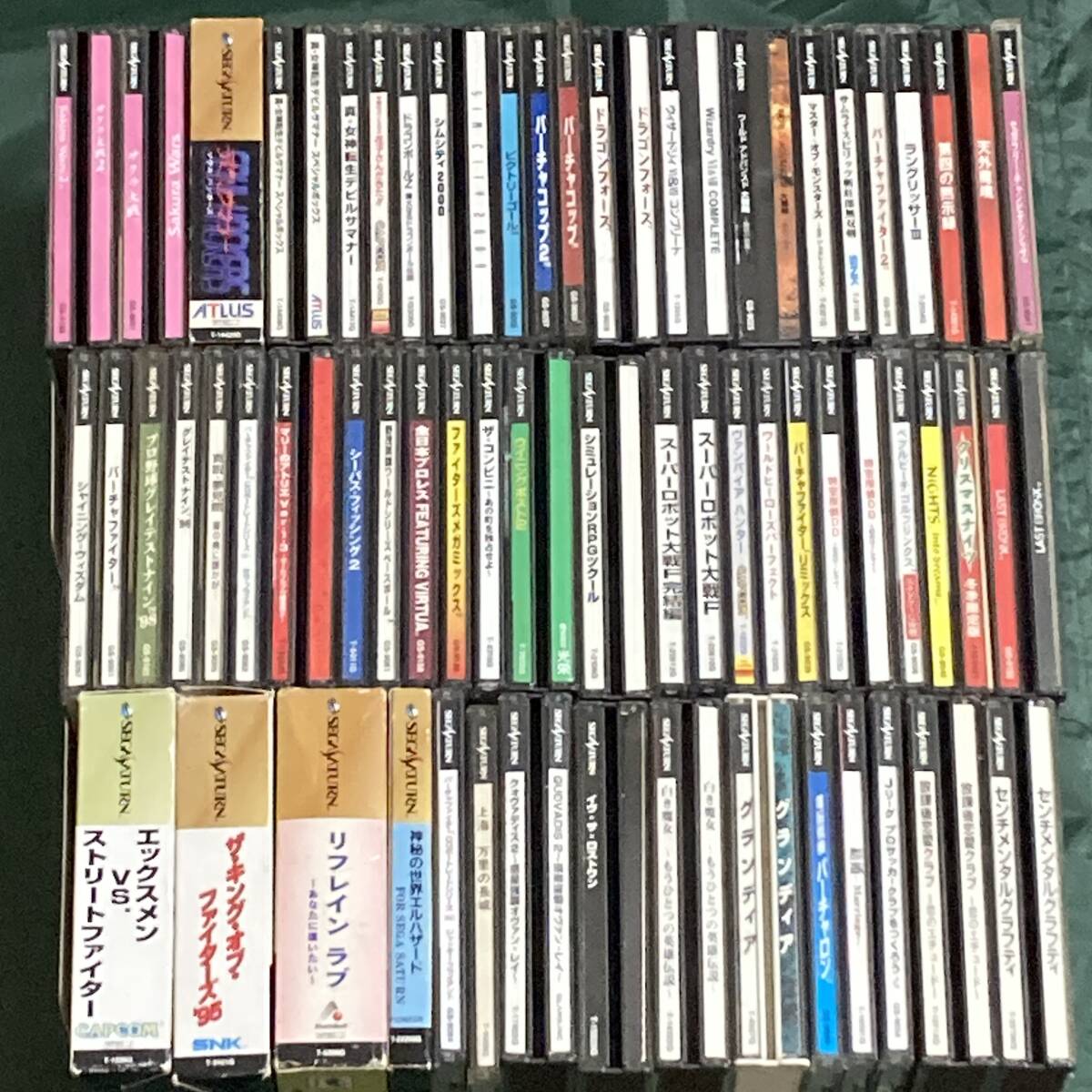 SS セガサターン ソフト まとめ セット - SEGA SATURN Games Lot - As-is / Bulk拍卖