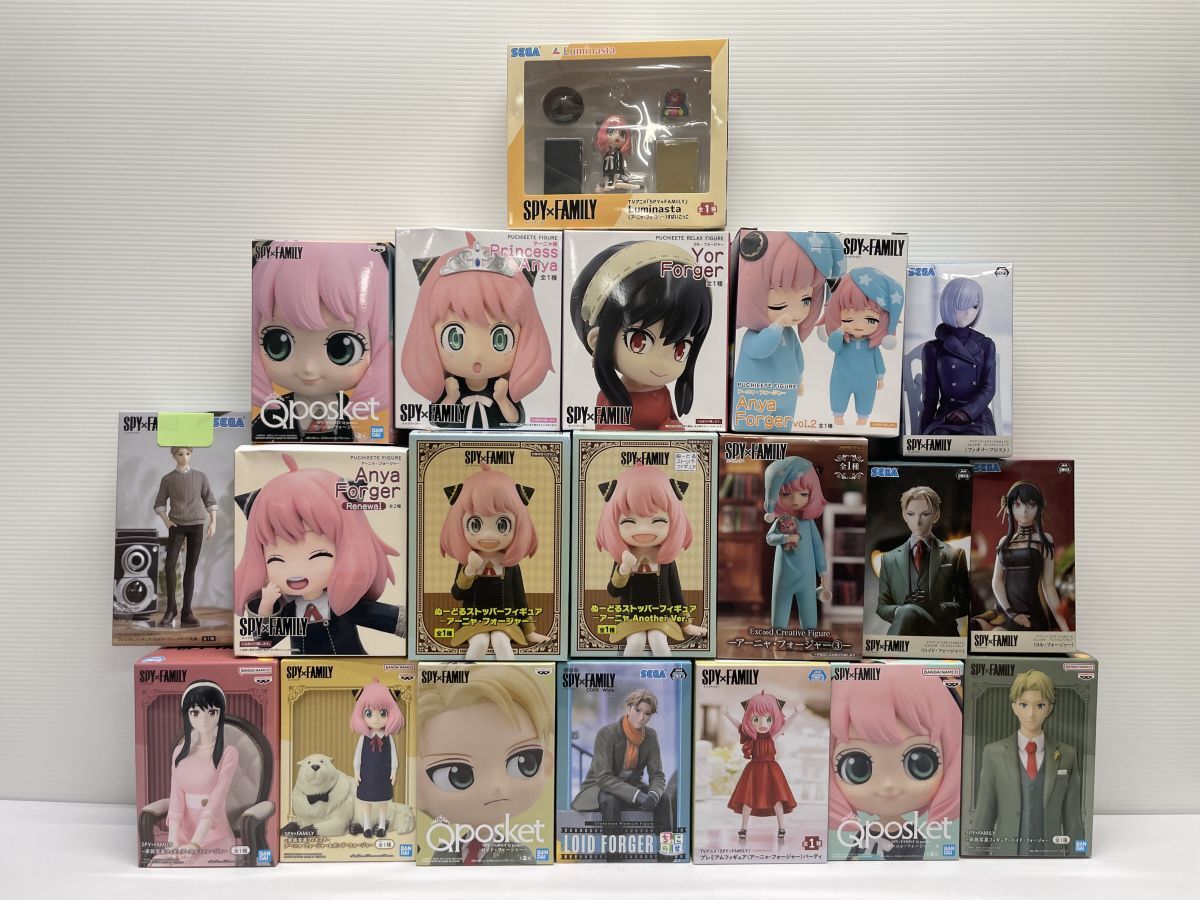 M999-251202-56【未開封】スパイファミリー プライズフィギュア セット まとめ フィギュア拍卖
