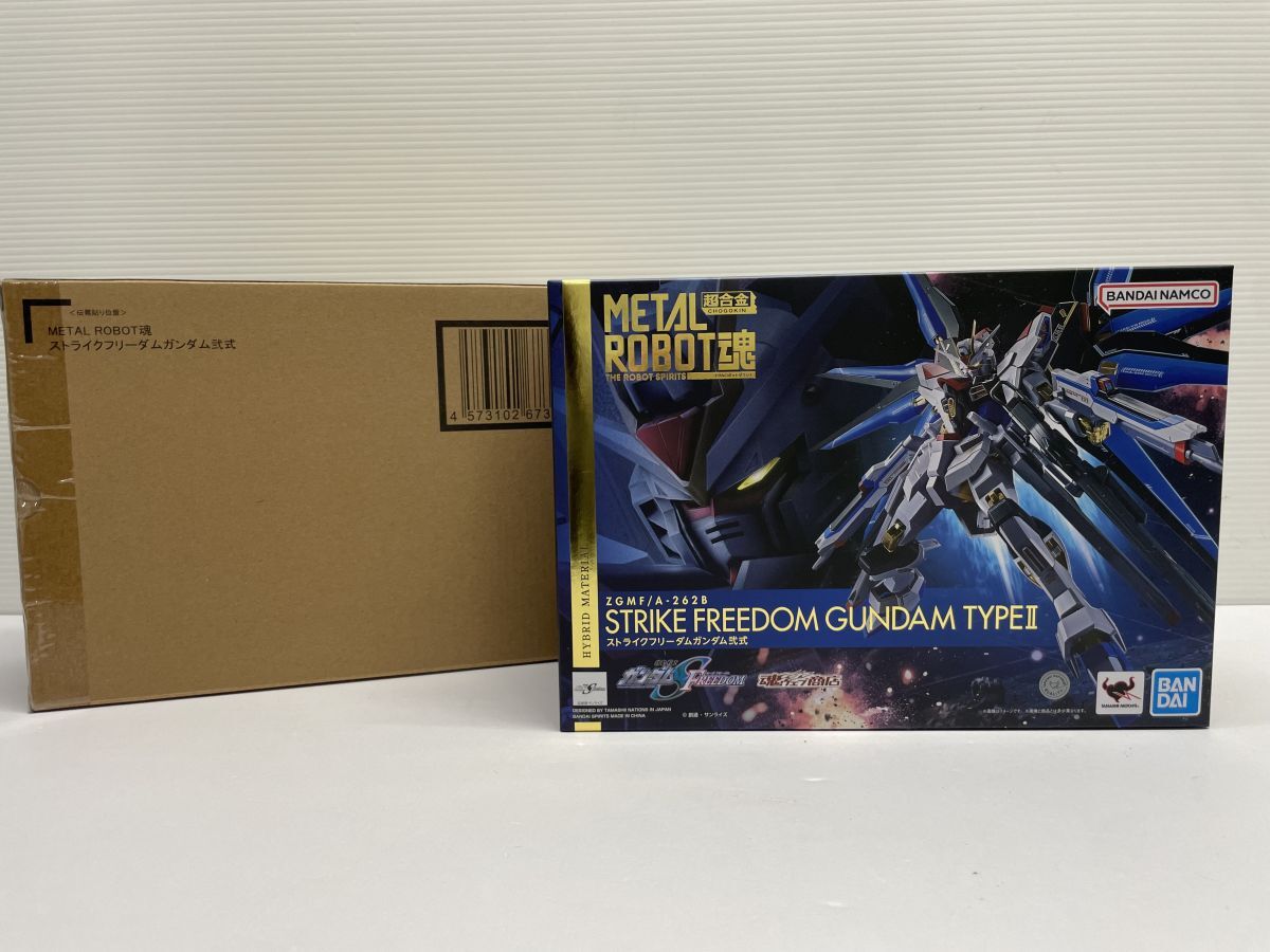 M975-251202-65【未開封】METAL ROBOT魂 機動戦士ガンダムSEED FREEDOM ストライクフリーダムガンダム弐式 フィギュア拍卖