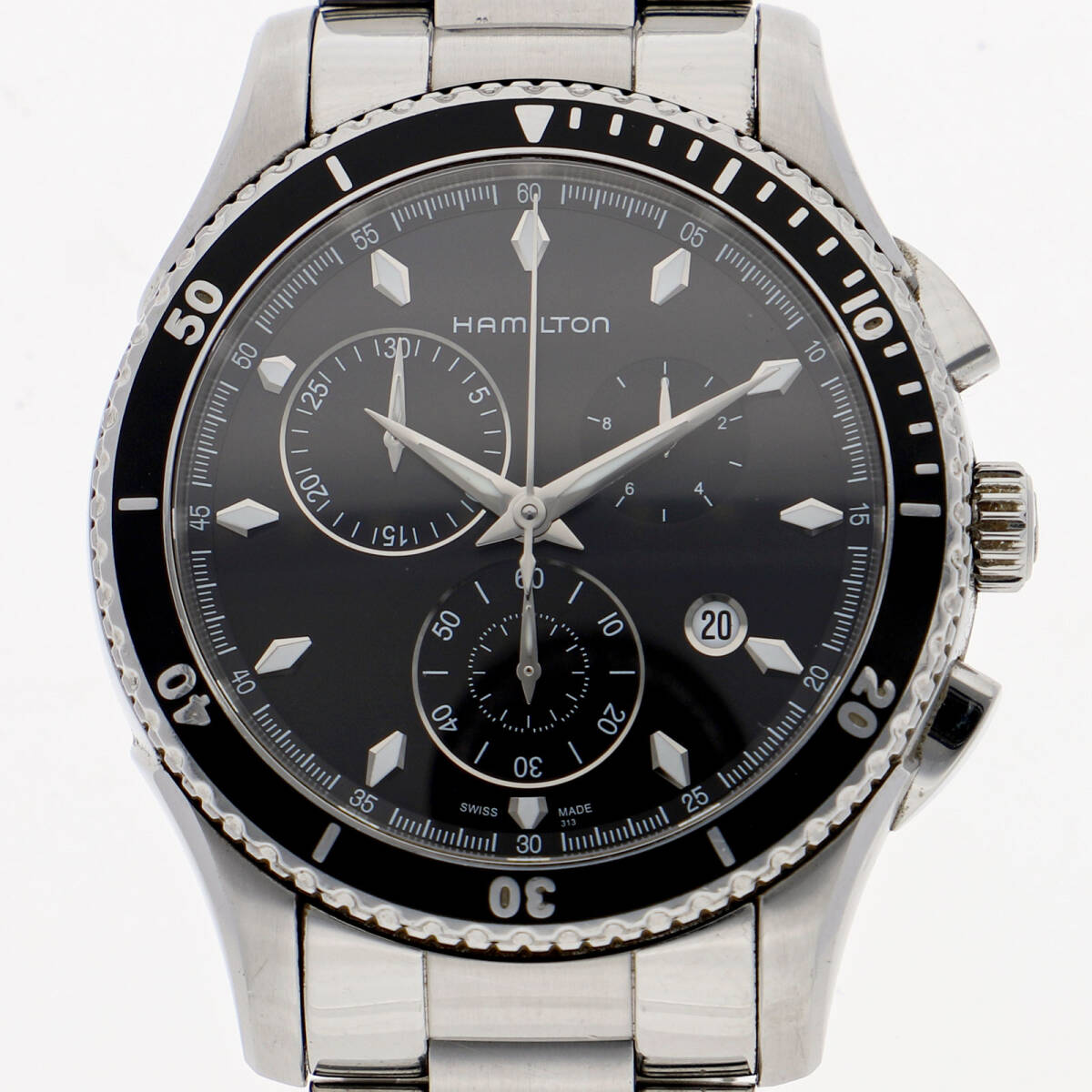 HAMILTON ハミルトン H37512131 ジャズマスター ブラックダイヤル SS クオーツ メンズ【139593】拍卖