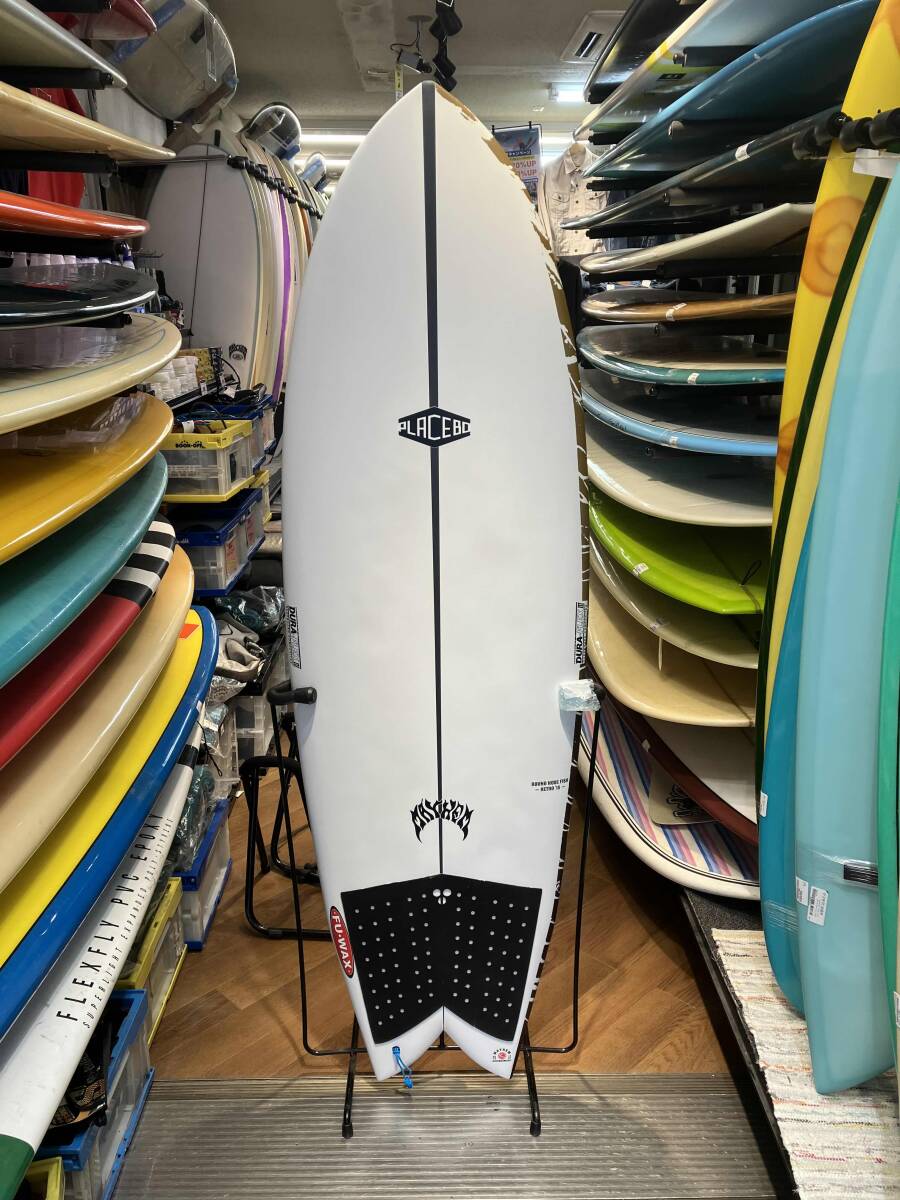 PLACEBO RNF QUAD 5’9” プレセボ ラウンドノーズフィッシュ 5'9' サーフボード ショートボード 茅ヶ崎駅北口店 35.5L拍卖