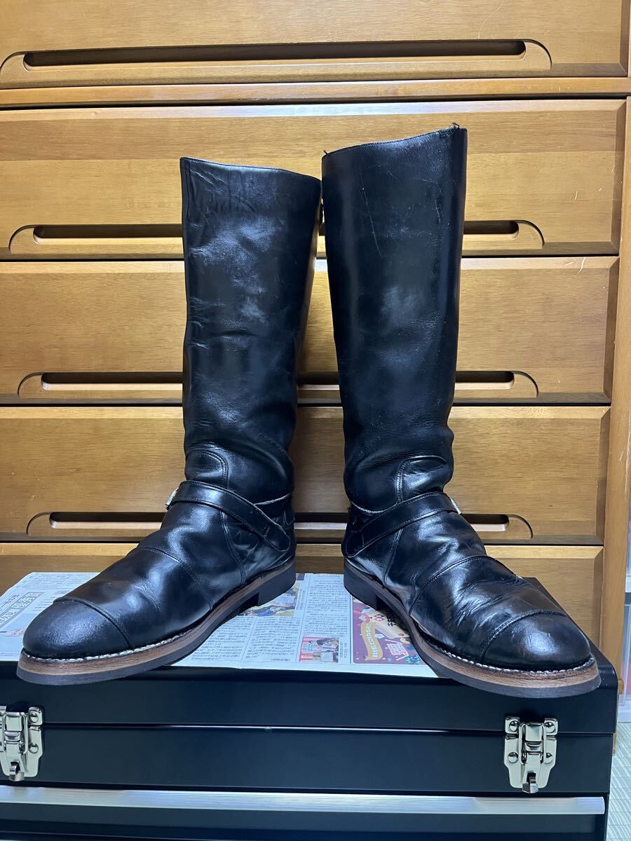 Lewis Leathers AVIAKIT 198 ビンテージ ルイスレザー サイズ10 ビブラムソール 特攻ブーツ等拍卖