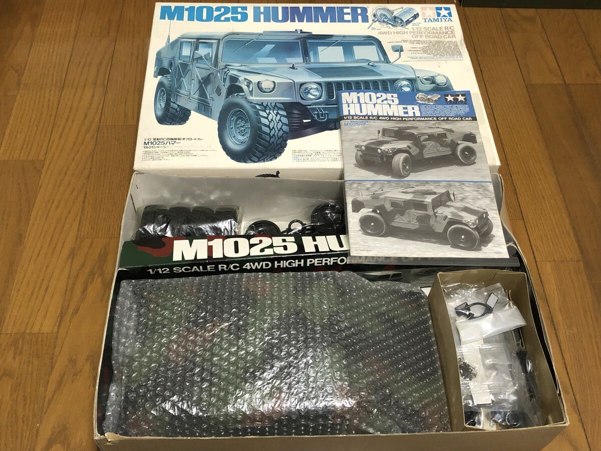 ◇タミヤTAMIYA 『M1025 ハマー』TA01 完成品 OP多数 未走行 M1025 HUMMER拍卖