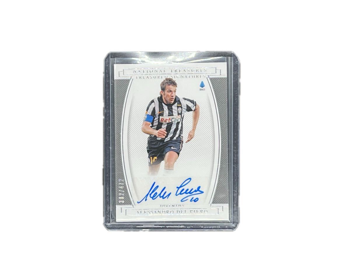 【デルピエロ】2020-21 PANINI - CHRONICLES NATIONAL TREASURES SOCCER DEL PIERO autograph サイン拍卖